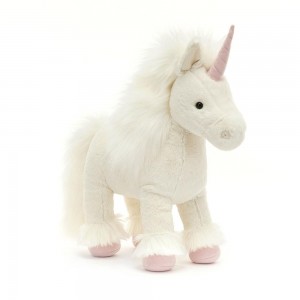 Peluche Jellycat Isadora Unicorn,32cm x 11cm x 32cm Branco | Portugal AQTVY-7436