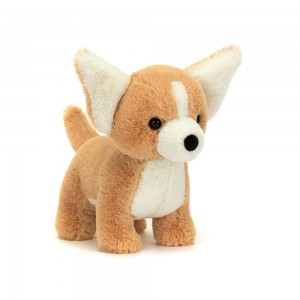 Peluche Jellycat Isobel Chihuahua,6.7in x 3.5in x 6.7in Marrom | Portugal OTJSI-4196