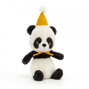 Peluche Jellycat Jollipop Panda,22cm x 9cm x 8cm Branco | Portugal ZVQDW-0618