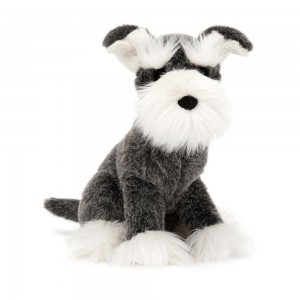 Peluche Jellycat Lawrence Schnauzer,10.2in x 5.9in x 7.1in Cinzentas | Portugal AZPMK-4501