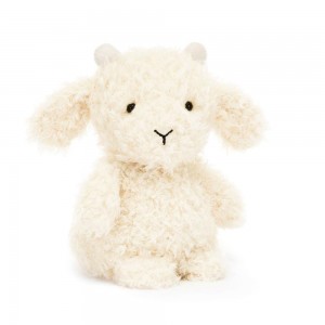 Peluche Jellycat Little Goat,7.1in x 3.9in x 3.1in Branco | Portugal TYCNB-1736