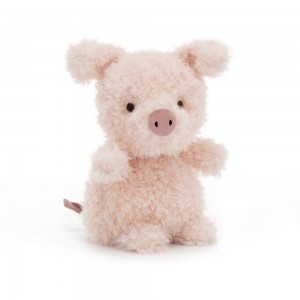 Peluche Jellycat Little Pig,7.1in x 3.9in x 3.1in Rosa | Portugal ZNGTJ-6794