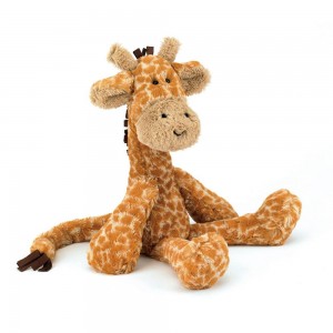 Peluche Jellycat Merryday Giraffe,39cm x 10cm x 8cm Amarelas | Portugal BHDTM-3891