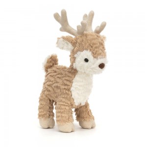 Peluche Jellycat Mitzi Reindeer,25cm x 8cm x 13cm Bege | Portugal DBLIN-2983