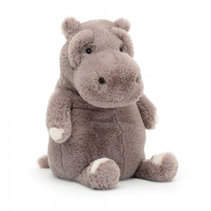 Peluche Jellycat Myrtle Hippopotamus,37cm x 16cm x 13cm Cinzentas | Portugal CDRBI-1674