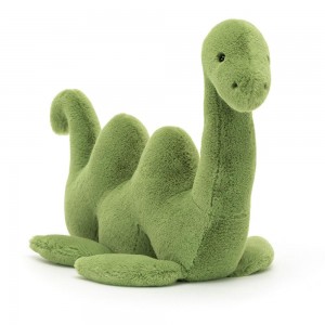 Peluche Jellycat Nessie Nessa,23cm x 6cm x 35cm Verdes | Portugal FCYWU-9316