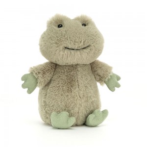 Peluche Jellycat Nippit Frog,14cm x 7cm x 6cm Verdes | Portugal CKDUN-2310