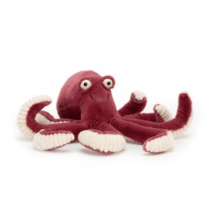 Peluche Jellycat Obbie Octopus,32cm x 9cm x 9cm Vermelhas | Portugal OWUYK-8752