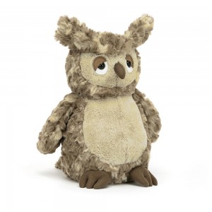 Peluche Jellycat Oberon Owl,27cm x 12cm x 11cm Bege | Portugal VHIKC-7480
