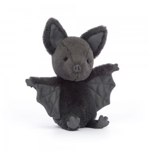 Peluche Jellycat Ooky Bat,15cm x 6cm x 6cm Pretas | Portugal GEVHQ-3856
