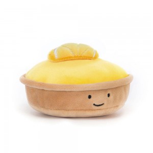 Peluche Jellycat Pretty Patisserie Tarte Au Citron,7cm x 10cm x 8cm Amarelas | Portugal PVXNS-9514