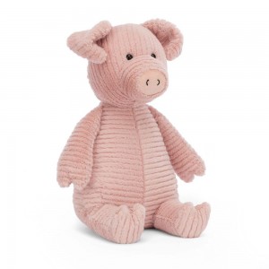 Peluche Jellycat Quaxy Pig,12.6in x 5.5in x 3.9in Rosa | Portugal LKDGH-4715