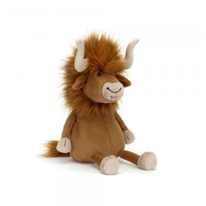 Peluche Jellycat Ramone Bull,33cm x 13cm x 14cm Marrom | Portugal EPBYA-4927