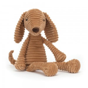 Peluche Jellycat Ribble Dog,14.2in x 4.3in x 3.5in Marrom | Portugal WPRVF-9167