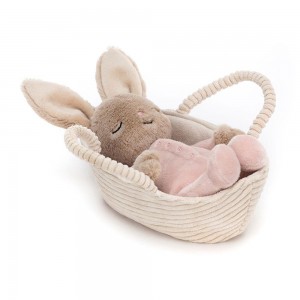 Peluche Jellycat Rock-a-Bye Coelhinha,12cm x 9cm x 20cm Bege | Portugal ZVXNI-2384