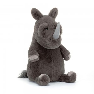 Peluche Jellycat Roderick Rhinoceros,37cm x 15cm x 13cm Cinzentas | Portugal CDYMJ-2487