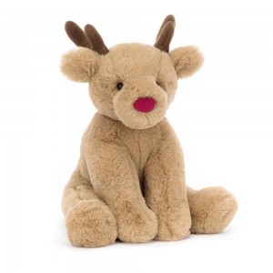 Peluche Jellycat Romi Reindeer,22cm x 12cm x 15cm Marrom | Portugal YMEVS-1305