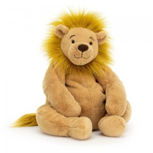 Peluche Jellycat Rumpletum Lion,27cm x 21cm x 22cm Amarelas | Portugal DOHUN-5837