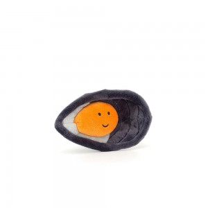 Peluche Jellycat Sensational Seafood Mussel,7cm x 11cm x 3cm Cinzentas | Portugal QUGVN-0713