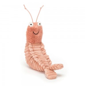 Peluche Jellycat Sheldon Shrimp,17cm x 7cm x 22cm Rosa | Portugal WSRHJ-0752