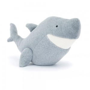 Peluche Jellycat Silvie Shark,27cm x 19cm x 24cm Cinzentas | Portugal MVZWY-8703
