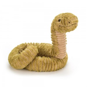 Peluche Jellycat Slither Snake,27cm x 6cm x 50cm Verdes | Portugal EHQWO-9046
