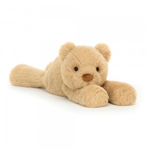 Peluche Jellycat Smudge Bear,13cm x 11cm x 24cm Amarelas | Portugal BTZYA-4659