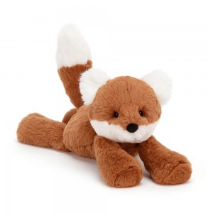 Peluche Jellycat Smudge Fox,13cm x 11cm x 24cm Laranja | Portugal VTZUC-7490