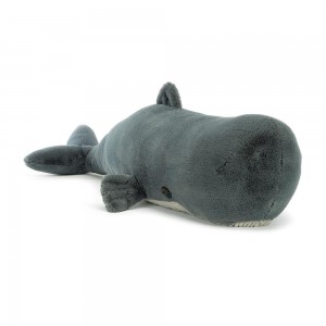 Peluche Jellycat Sullivan the Sperm Whale,21cm x 19cm x 73cm Cinzentas | Portugal JONSW-3247