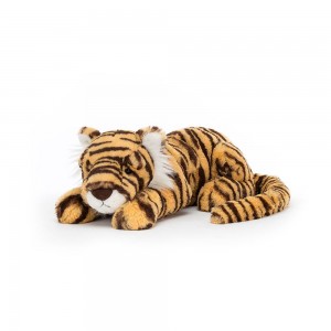 Peluche Jellycat Taylor Tiger,13cm x 14cm x 36cm Amarelas | Portugal DZNVQ-3580