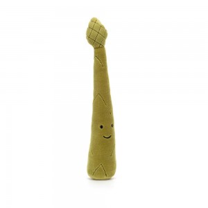 Peluche Jellycat Vivacious Vegetable Asparagus,23cm x 4cm x 4cm Verdes | Portugal HKVWJ-9824
