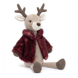 Peluche Jellycat Vivien Reindeer,46cm x 11cm x 11cm Bege | Portugal WGYNU-6147