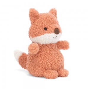 Peluche Jellycat Wee Fox,13cm x 7cm x 6cm Laranja | Portugal TUNDR-0658