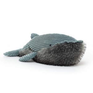 Peluche Jellycat Wiley Whale,17cm x 21cm x 54cm Azuis | Portugal MWJIU-0149
