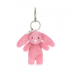 Porta-Chaves Jellycat Bashful Coelhinha Pink,15cm x 4cm x 3cm Rosa | Portugal HUJKC-2140