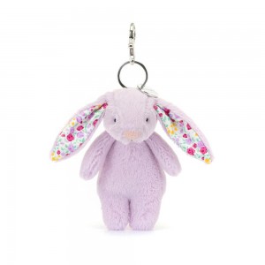 Porta-Chaves Jellycat Blossom Jasmine Coelhinha,17cm x 4cm x 3cm Roxo | Portugal PXHDY-6483