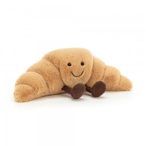 Ursos Jellycat Amuseables Croissant,14cm x 32cm x 10cm Bege | Portugal NDJSP-1673