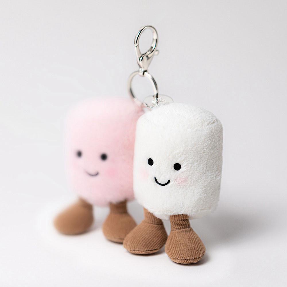 Anfíbios E Répteis Jellycat Amuseables Pair of Marshmallows,15cm x 11cm x 5cm Rosa | Portugal  UGZHO-5196