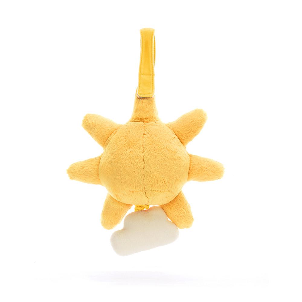 Bebé Jellycat Amuseables Sun Musical Pull,20cm x 20cm x 5cm Amarelas | Portugal  IPOWF-9362