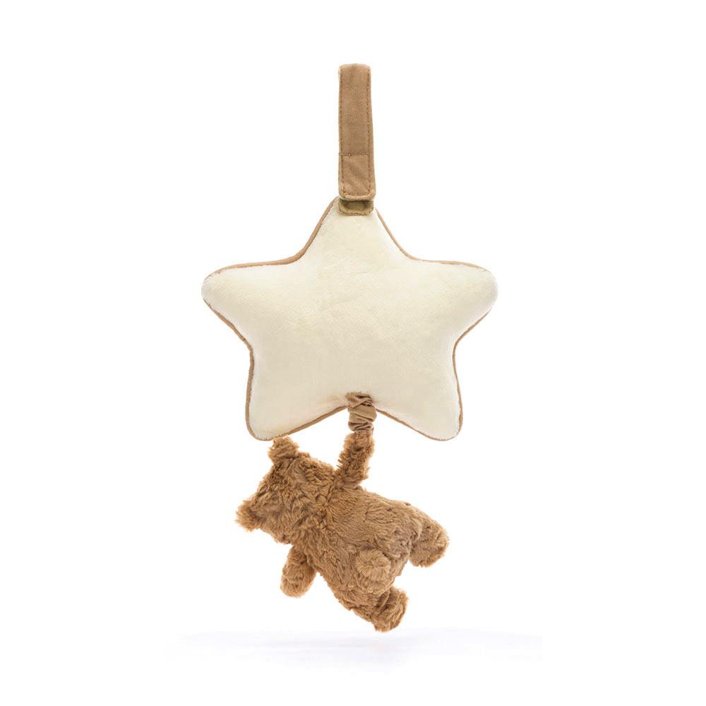Bebé Jellycat Bartholomew Bear Musical Pull,30cm x 18cm x 5cm Marrom | Portugal  OGJPF-1067