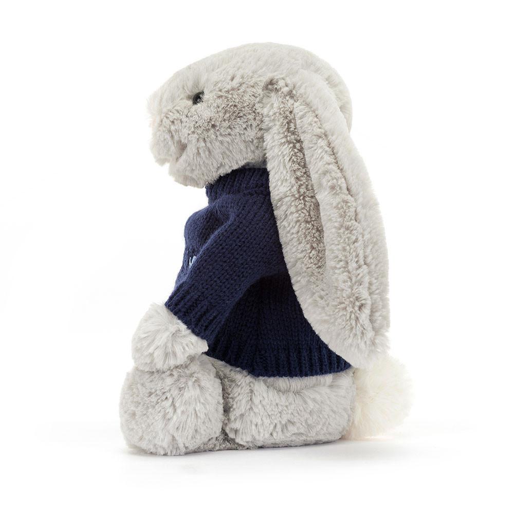 Bebé Jellycat Bashful Coelhinha,31cm x 12cm x 9cm Cinzentas | Portugal  PWLHJ-7546