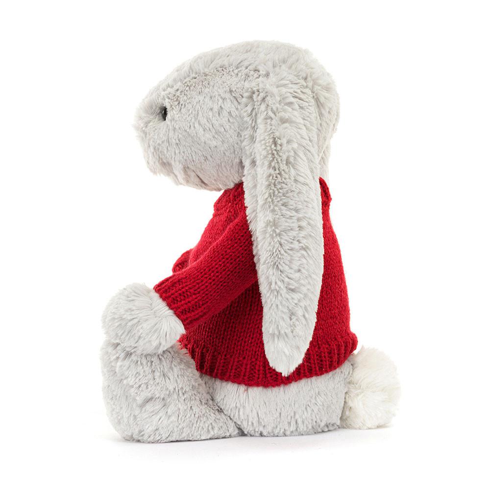 Bebé Jellycat Bashful Coelhinha,31cm x 12cm x 9cm Cinzentas | Portugal  OVLXU-1082