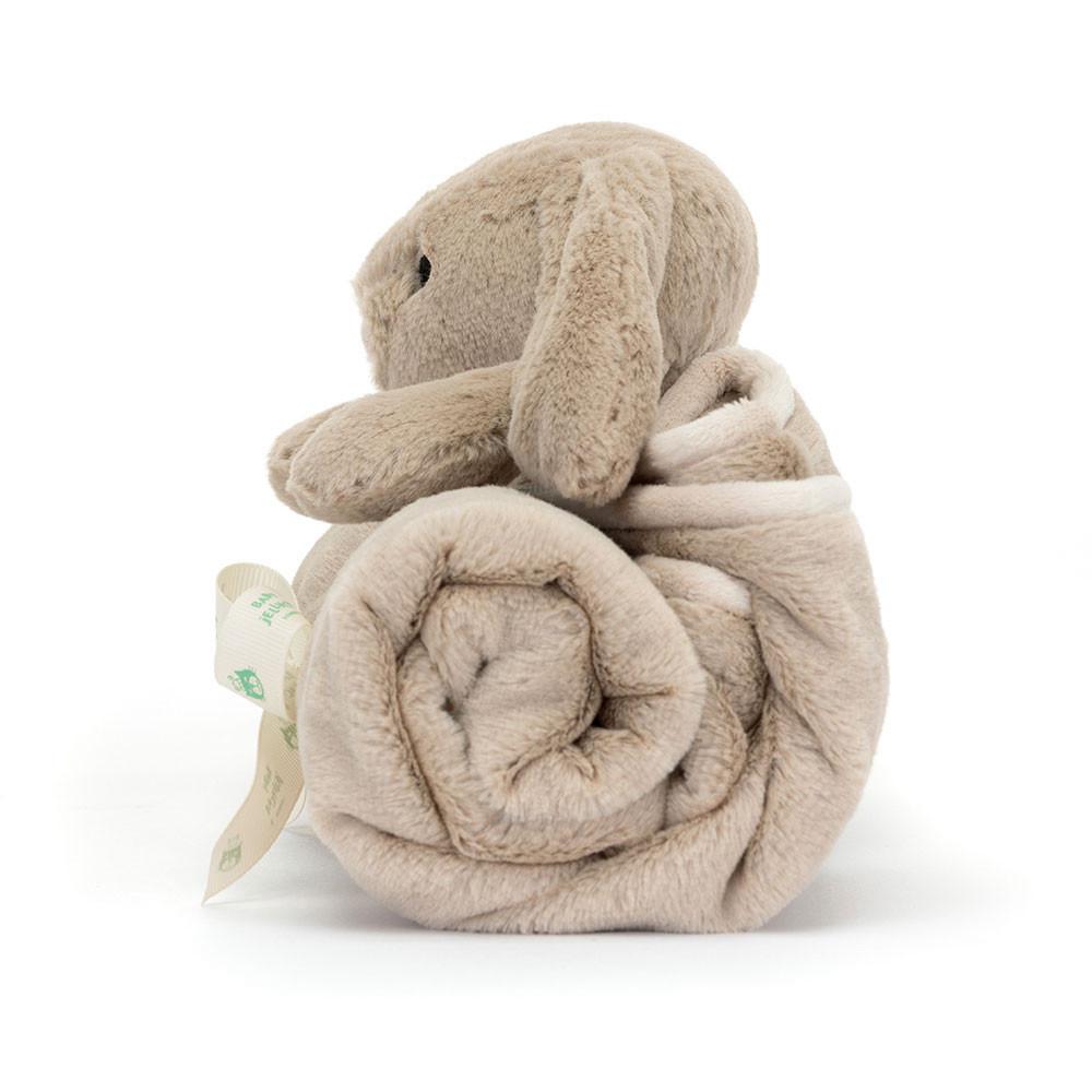 Bebé Jellycat Bashful Coelhinha Blankie,56cm x 70cm x 9cm Bege | Portugal  SLVWG-3578