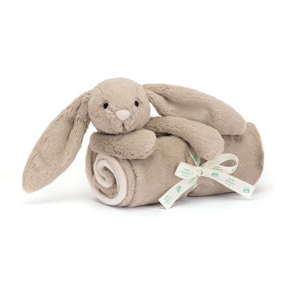 Bebé Jellycat Bashful Coelhinha Blankie,56cm x 70cm x 9cm Bege | Portugal  SLVWG-3578