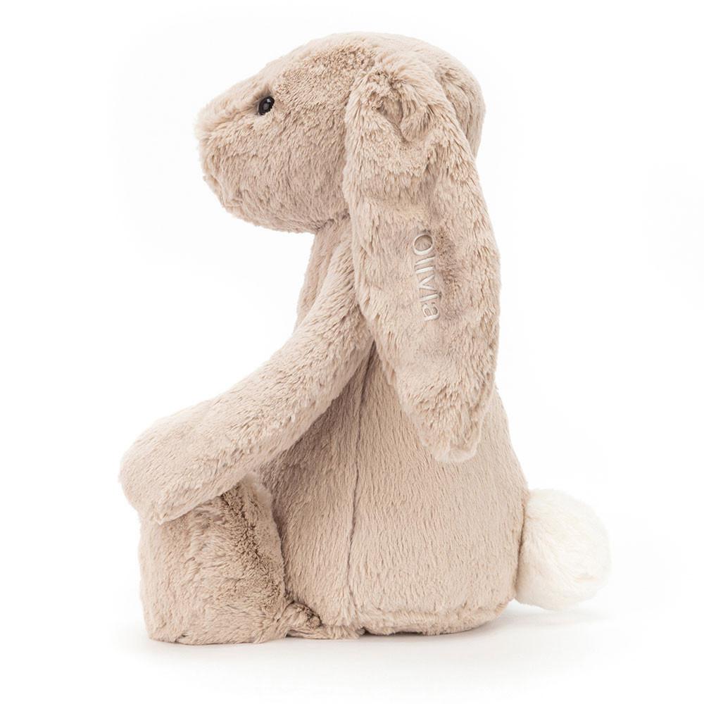 Bebé Jellycat Bashful Coelhinha Huge,51cm x 21cm x 12cm Bege | Portugal  LDQUV-8026