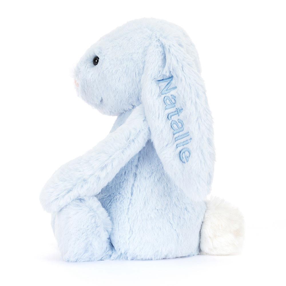 Bebé Jellycat Bashful Coelhinha Medium,31cm x 12cm x 9cm Azuis | Portugal  OALIS-6720