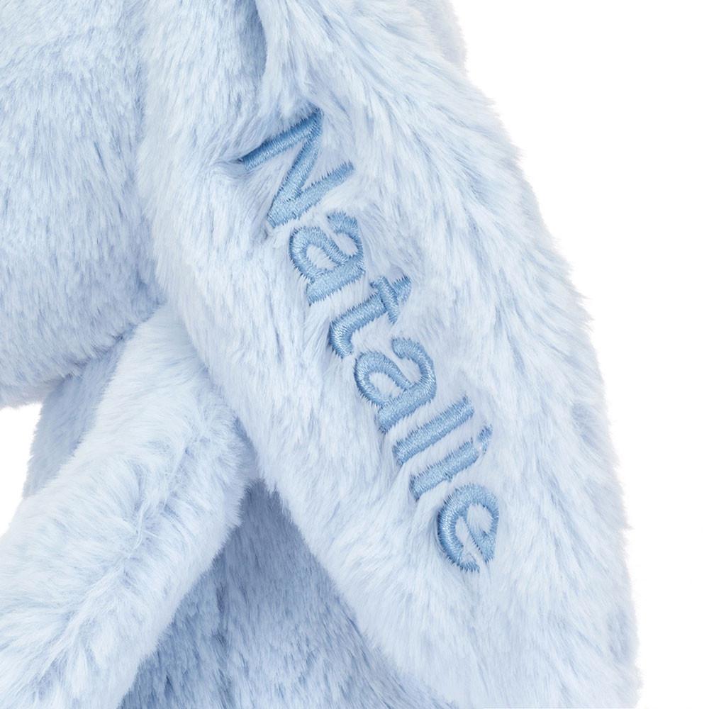 Bebé Jellycat Bashful Coelhinha Medium,31cm x 12cm x 9cm Azuis | Portugal  OALIS-6720