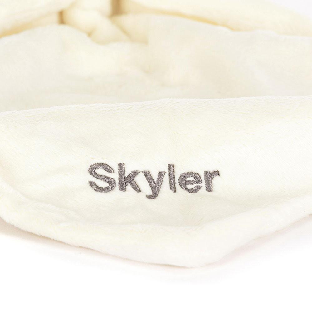 Bebé Jellycat Bashful Cream Coelhinha,15cm x 34cm x 34cm Branco | Portugal  IHKLW-3912