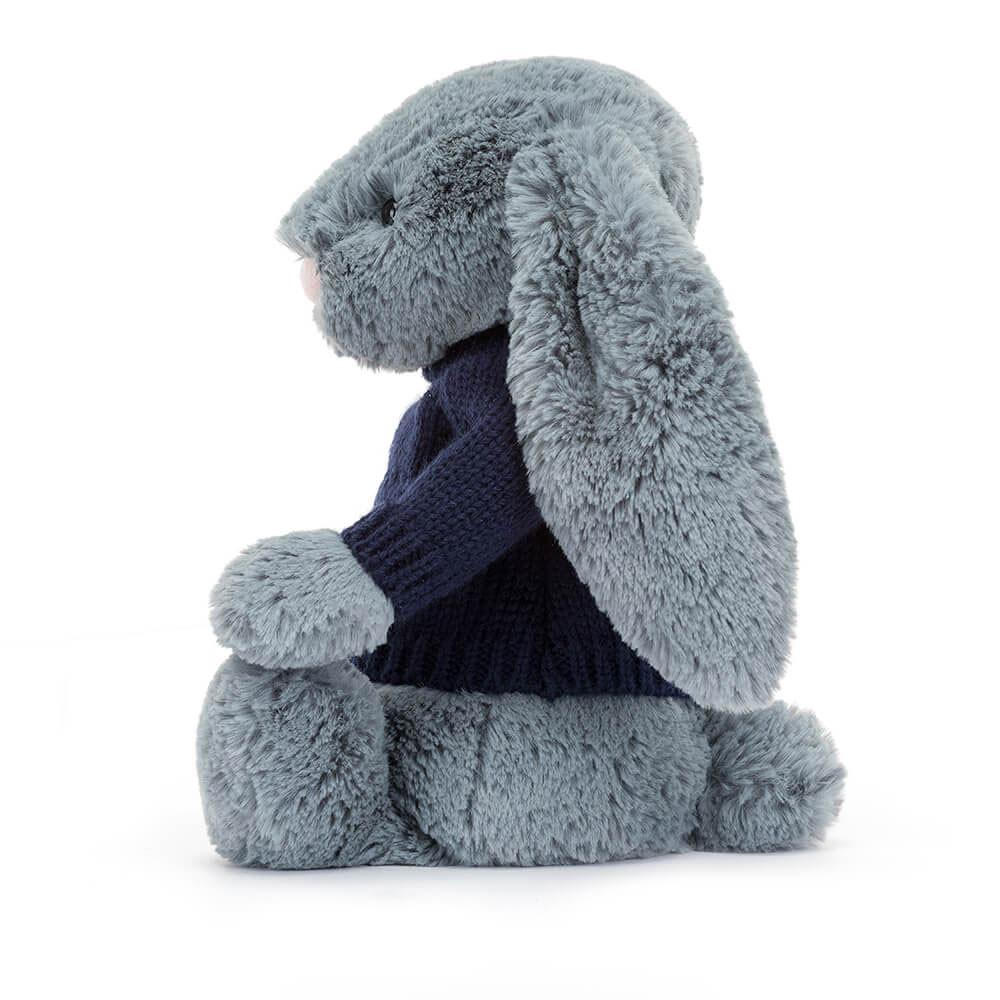 Bebé Jellycat Bashful Dusky Coelhinha,31cm x 12cm x 9cm Azuis | Portugal  WPJOH-0437
