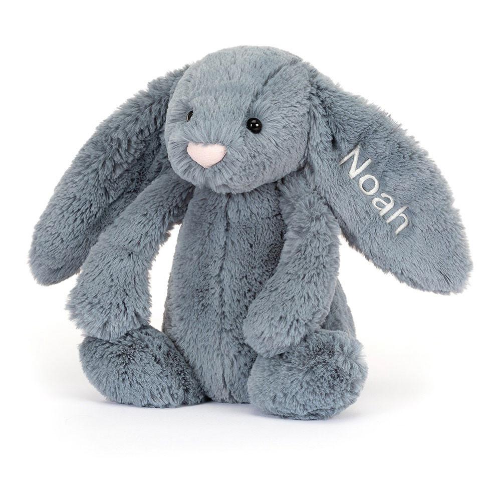 Bebé Jellycat Bashful Dusky Coelhinha Medium,31cm x 12cm x 9cm Azuis | Portugal  BEWLA-2869